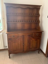 CREDENZACON PIATTAIA IN STILE LUIGI FILIPPO DEGLI ANNI 70/80