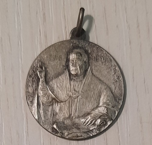 Medaglia papa pio giubileo - medaglia,