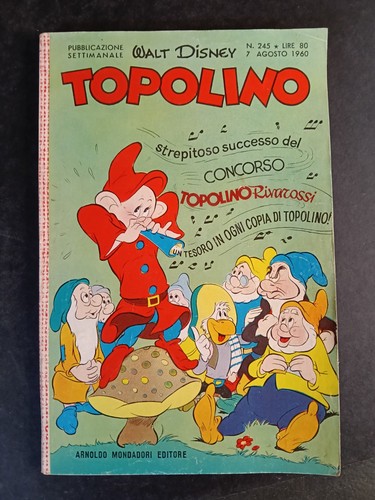 Topolino libretto originale - libretto,