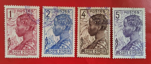 Francobolli costa avorio - costa, d'avorio
