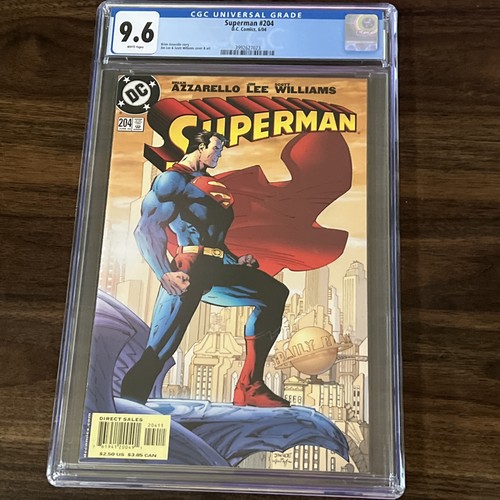 Superman 204 jim lee - 204, copertina