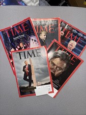 DONALD TRUMP TIME MAGAZINES including Person Of The Year December 2016 and More