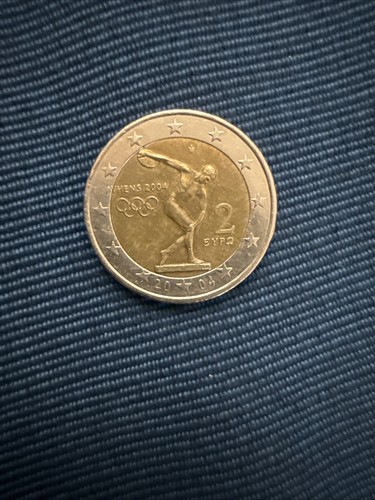 Moneta europea olimpiadi 2004