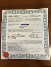 Libretto/ BOOKLET Garanzia  ROLEX Date 15200 DEL 1991 seriale P