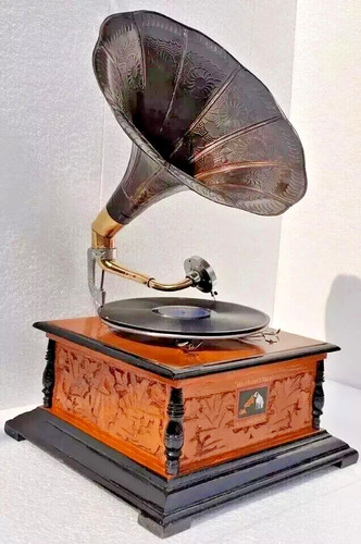 Grammofono giradischi - grammofono, |