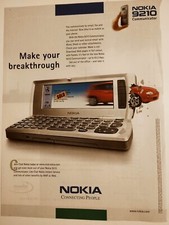 Nokia 9210 vintage phone print - nokia,
