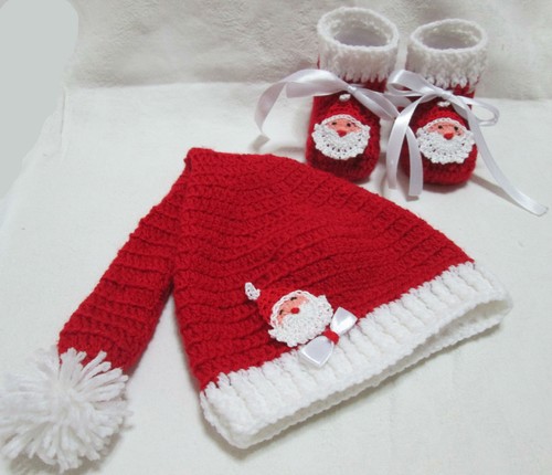 Scarpe cappello babbo natale - babbo,