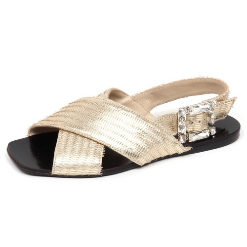 F1918 sandalo donna - , platinum