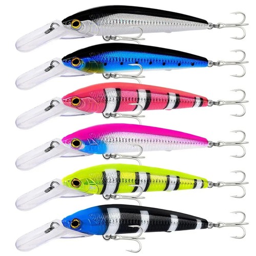 1pcs esche pesca minnow - 1pcs,