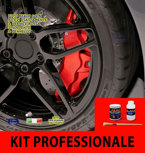 Kit vernice pinze - vernice, rosso