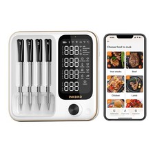 INKBIRD Termometro Carne Intelligente INT-14-BW Bluetooth Wifi Sonda Cucina BBQ Grill