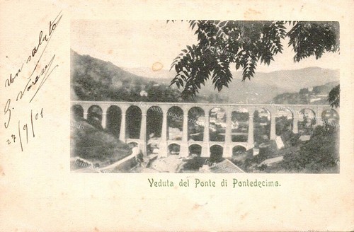 Dr727 cartolina ponte - dr727, di