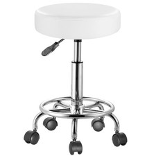 Sgabello con ruote rotondo
