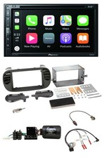 Pioneer DVD 2DIN volante DAB Bluetooth USB autoradio per Fiat 500 08-15 soft tou