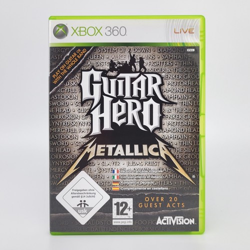 Guitar hero metallica - metallica, xbox