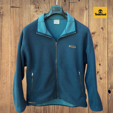 Pile uomo blu TIMBERLAND con cerniera TG L/G
