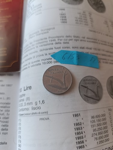 Moneta lire del - moneta,