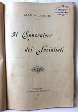 Ardengo Soffici  Giovanni Costetti  Canzoniere socialista  Maria Cabrini - 1900