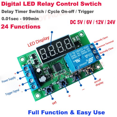 Display led 12v - 5v, 24v