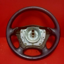 Mercedes Benz ML W163 Volante PELLE NERA ORIGINALE STEERING WHEEL 