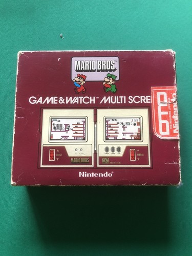 Nintendo game watch mario bros - mario,
