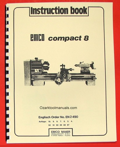 Emco compact tornio - compact, 8