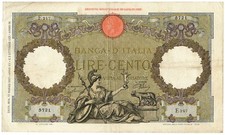100 LIRE 13/03/1937 C