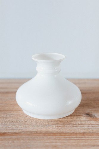 Bel abat jour opaline blanc - opaline,