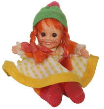 PACIOCCHINO PIPPI CALZA LUNGHE FIAMMIFERINO BAMBOLA BAMBOLINA DOLLS EL GRECO