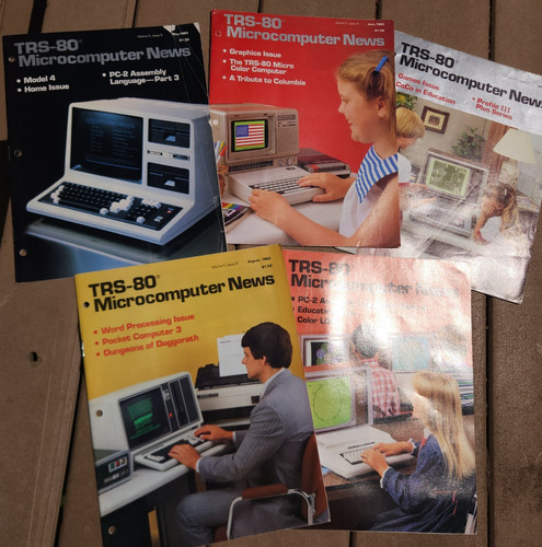 Lotto riviste trs - riviste, trs-80