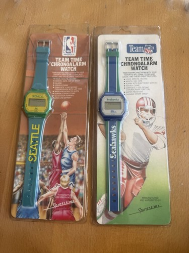 Orologi vintage seattle sonics - orologi,