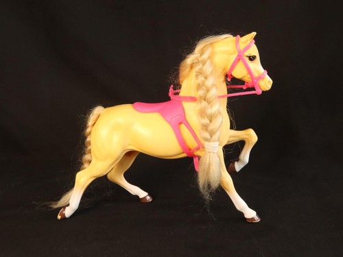 Cavallo barbie vintage - vintage, giallo