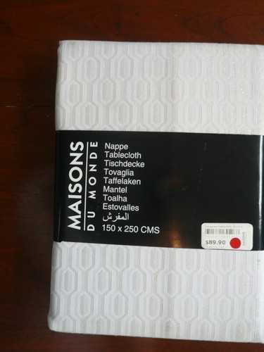 Tovaglia jacquard maisons - tovaglia, du