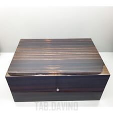 HUMIDOR GENTILI EBANO MACASSAR 10 SIGARI HANDMADE IN ITALY