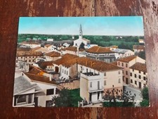 CARTOLINA D'EPOCA ORIGINALE TORRE DI MOSTO VENEZIA PROVINCIA VENETO PANORAMA 