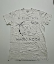 T-shirt Diesel Bianca Con Stampa Nuova