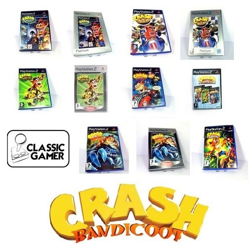 Crash bandicoot giochi ps2 - crash, vg