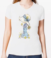  T-SHIRT DONNA SARAH KAY PER RAGAZZE TSHIRT VINTAGE DOLLY DISEGNI IMMAGINI 