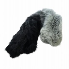 Scialle in pelliccia di volpe