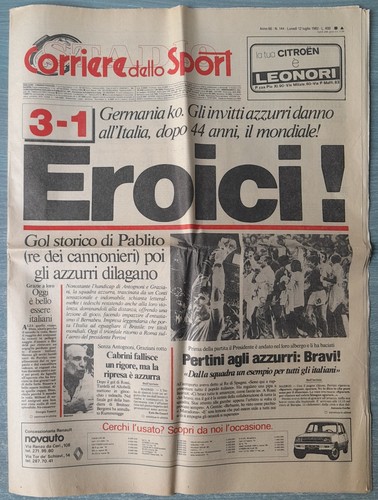 Giornale italia germania 1 - italia,