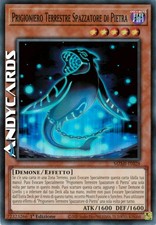 PRIGIONIERO TERRESTRE SPAZZATORE DI PIETRA • Super R • MZMI IT028 • 1Ed • Yugioh