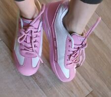 Sneakers donna zeppa rosa memory foam ortopediche Comfort terapeutico Passeggio