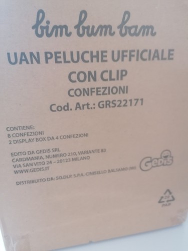 Uan peluche ufficiale con - il,