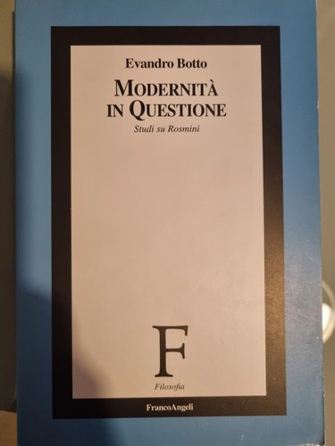 Modernità questione studi - questione.,