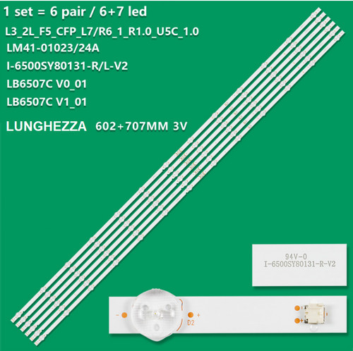 Kit barre strip led - 12, tv