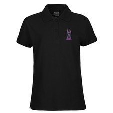 Polo donna Doberman colorata