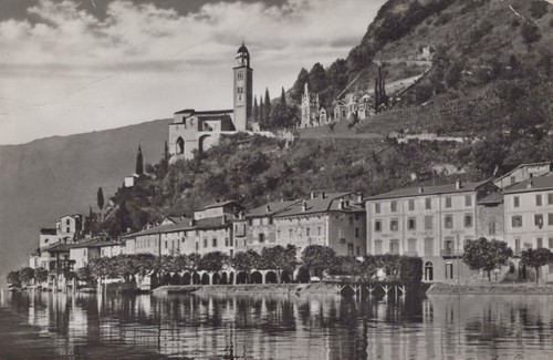 Cartolina morcote ticino - morcote,