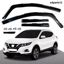 4 Deflettori Aria Nero Fumè