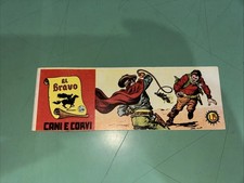 EL BRAVO Serie A Strisce -  N°1  EDIZIONI TORELLI 1952 Cani E Corvi - Lire 15
