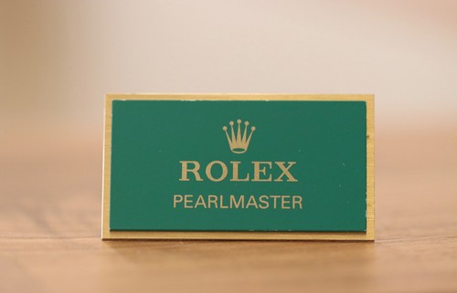 Placca rolex pearlmaster - placca,